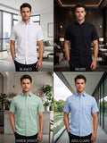 Camisa casual manga corta